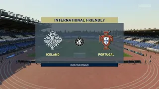 ICELAND vs PORTUGAL I QUALIFYING EURO 2024 I 20.06.2023 I FIFA 23 I SIMULATION