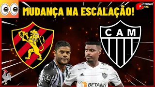 NOVIDADE NA ESCALAÇÃO DO GALO! SPORT X ATLÉTICO MG NOTICIAS DO GALO HOJE