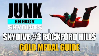 Junk Energy Skydives #3 Rockford Hills: Gold Medal Guide | NEW Daily Activity in GTA Online