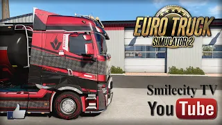 ETS2 Live. Euro Truck Simulator 2. С Грузом По Европе. Renault Trucks T-Range. Конвой. #947