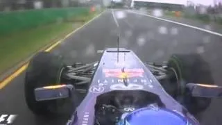 F1 2013 - Räikkönen & Vettel off track in Melbourne[OnBoard][HD]