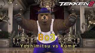 Tekken 8 Yoshimitsu (Rohail) vs Kuma (cortexq8) Best of 3 set