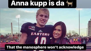 Super Bowl WR Cooper Kupps wife Anna is the goat 🐐 why mgtow/redpill wont report on this