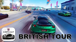 ASPHALT 9 LEGENDS - British Tour Season Update Gameplay