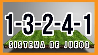 ► SISTEMA DE JUEGO 1-3-2-4-1 en Fútbol (La  nueva TÁCTICA que resucitó GUARDIOLA)