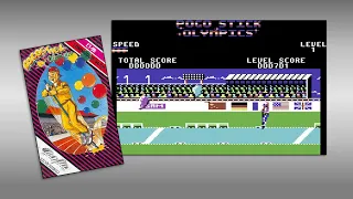 The Silverbird Selection Game Review - Pogo Stick Olympics (Commodore 64)
