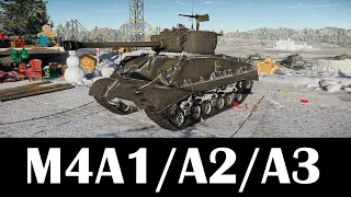 M4A1/M4A2/M4A3 c 76-мм орудием в War Thunder- От лучшего к худшему