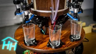 Building a Robotic Bartender - Part 6: Drive Motor and Cupholders
