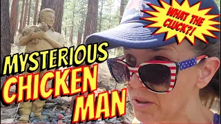 #566 The Search for the Mysterious Chicken Man Statue of the Eastern Sierra