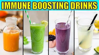 11 Natural Drinks to Boost Immunity | Drinks To Boost Immune System | Healthy Drinks