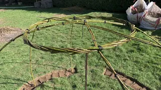 Building the Willow Dome at Sidlesham Primary School