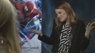 Emma Stone Spider-Man 2 Interview: "I love to swing"