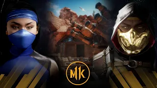 Mortal Kombat 11 - Kitana Vs Scorpion (Very Hard)