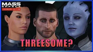 Shepard Suggests a THREESOME | Mass Effect Legendary Edition