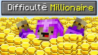 Minecraft, mais en Difficulté Millionaire...