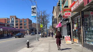 NYC Walk : Astoria, Queens via Steinway Street & 30th Avenue in March 2023