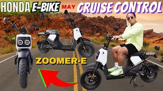 E-Bike na Honda? May Cruise Control?