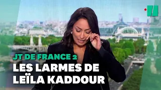 Mort de Pascal Josèphe : les larmes de Leïla Kaddour pendant le JT de France 2