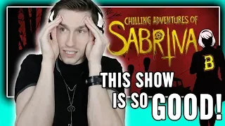 Watching "The Chilling Adventures of Sabrina" (full season binge!!)