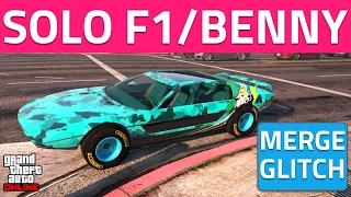GTA 5 SOLO F1/ BENNY WHEELS Merge Glitch On Any Car To Car - How to Do F1 Rims (Service) PC/Xbox/PS4