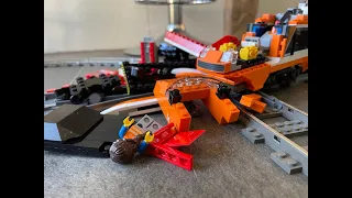 Lego Horizon Express Train Crash