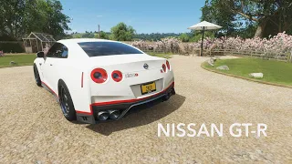 Forza Horizon 4 - Nissan GT-R | Logitech G920 steering wheel + shifter gameplay