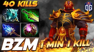 OG.bzm Ember Spirit 40 KILLS - 1 Min 1 Kill - Dota 2 Pro Gameplay [Watch & Learn]