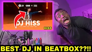 DJ Hiss 🇰🇷 | GRAND BEATBOX BATTLE 2021: WORLD LEAGUE [REACTION]