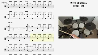 How to Play 🥁   Enter Sandman   Metallica