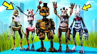 Todos os DRAWKILL ANIMATRONICS no DESAFIO 99999% Impossível NO GTA 5! (INCRIVEL)