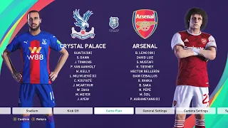 PES 2021 Gameplay : Crystal Palace VS Arsenal (4-0), Professional Level