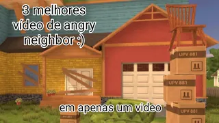 os meus 3 vídeos mais vistos de angry neighbor :D (especial 300 videos no canal)