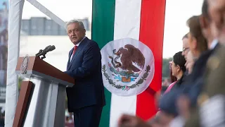 Discurso del presidente en el desfile cívico militar del 212 Aniversario del Grito de Independencia