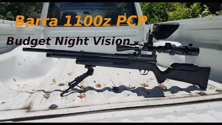 Budget Night Vision Ratting Pesting Barra 1100z .22 PCP Airgun