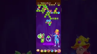 BUBBLE WITCH 3 SAGA LEVEL 2991 ~ NO BOOSTERS, NO CATS, GOLDEN HAT