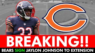 BREAKING: Jaylon Johnson Signs MASSIVE Contract Extension With Chicago Bears Before NFL Free Agency