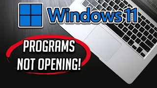 Windows 11 Not Opening Any Programs FIX - [Tutorial]