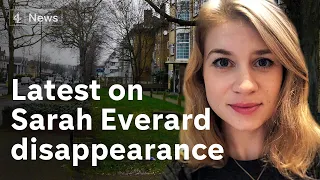 Police officer arrested on suspicion of murder over Sarah Everard disappearance