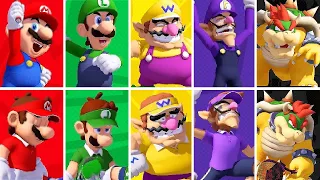 Mario Tennis Aces - All Winning & Losing Animations (DLC Included)