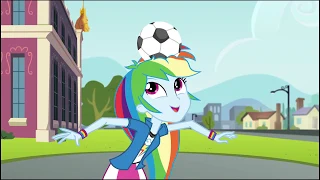 Rainbow Rocks but only when Rainbow Dash is on screen