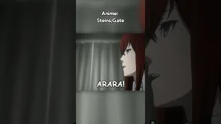 OKABE WANTS KURISU TO SAY ARARA