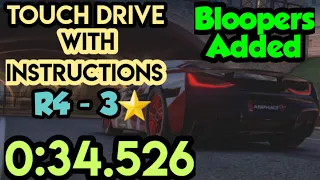 Asphalt 9 | Touch Drive {60 FPS} | Elite GP Rimac C2 - Instructions Added | R4 (3⭐)|  0:34.526 |