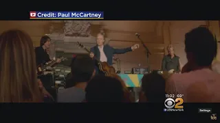 Paul McCartney Wows Crowd With Surprise Show At Grand Central