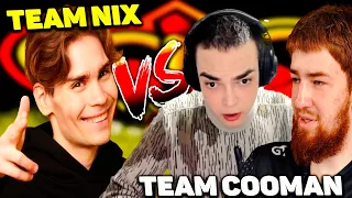 Ростик Играет Streamers Battle 4 | Team Cooman vs Team Nix