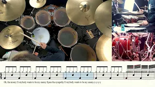 (Only Drum)Enemy(동영상악보)-Imagine Dragons,J.I.D,League of Legends-유한선-일산드럼학원,화정드럼학원,드럼악보,drumscore