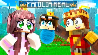 FUI ADOTADO PELA FAMÍLIA REAL NO MINECRAFT!!