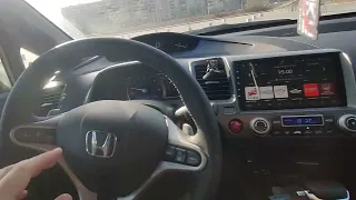 Honda civic 4d камеры cc3 Teyes 360