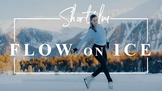 FLOW ON ICE // Figure Skating On A Frozen Lake In Switzerland