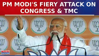 PM Modi Addresses Rally In Barrackpore, Slams TMC & Congress On CAA | Lok Sabha Polls 2024