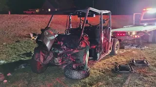 12-year-old killed, 3 teens injured following UTV crash in Waxahachie, officials say